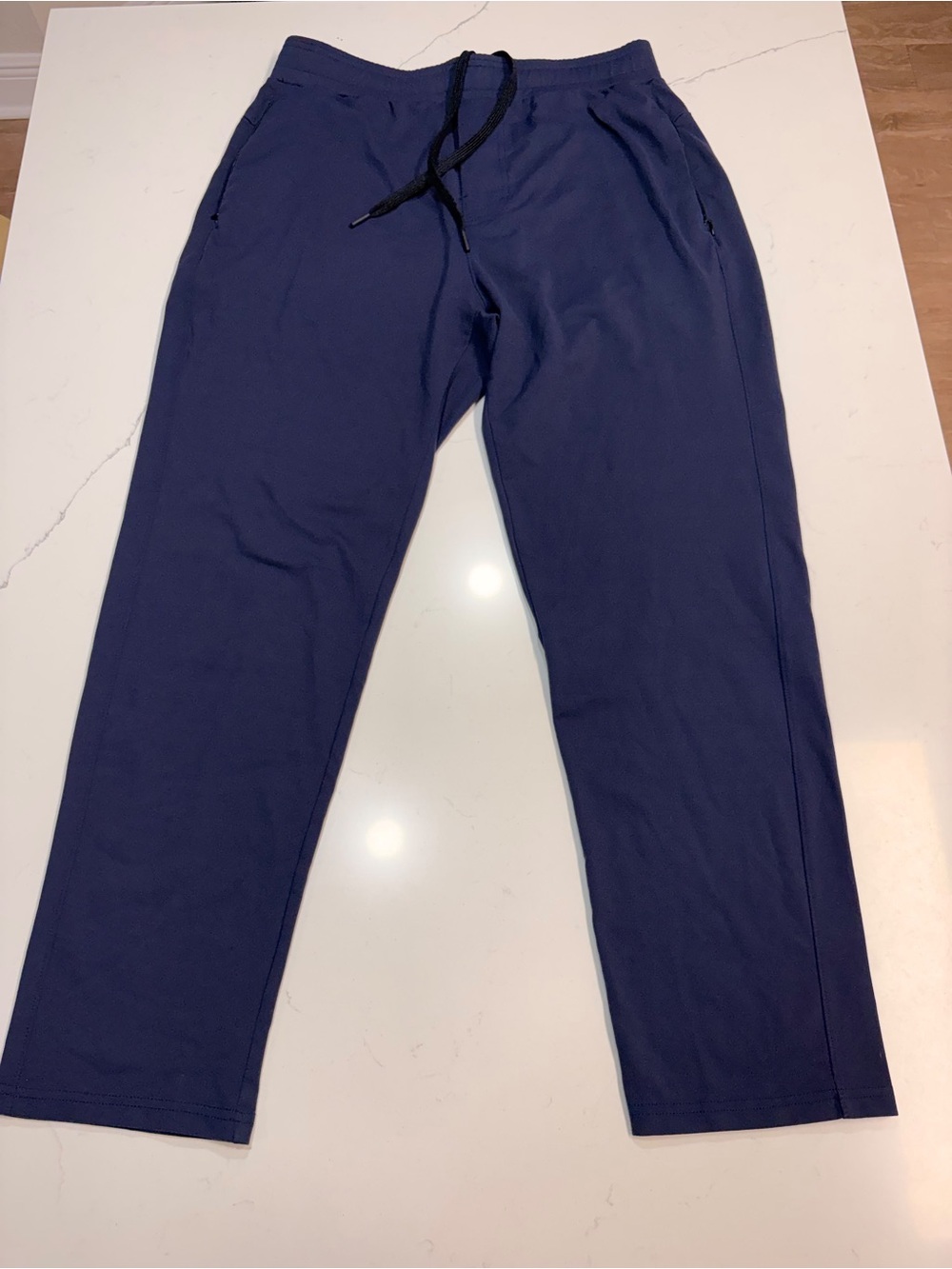 Public Rec All Day Pants Men’s 34x30 Large Athletic Fit Zipper Pockets Blue